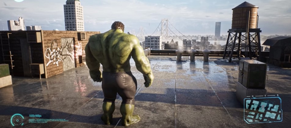 Concepts of games about Hulk and Wolverine on Unreal Engine 5