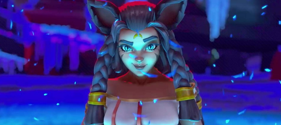 Tomb Raider Catgirl in Torchlight: Infinite Animated Trailer