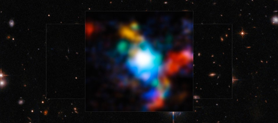 Photo of The Webb telescope captured a tangle of galaxies from the early universe