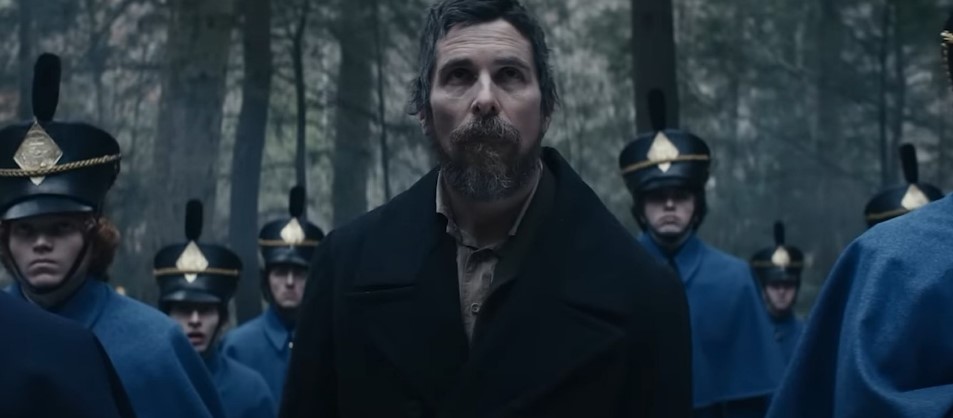 Photo of Teaser of the thriller The Pale Blue Eye with Christian Bale