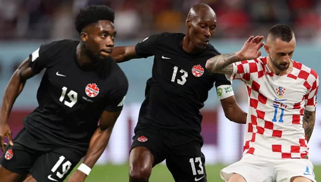 Photo of Atiba Hutchinson made history in the Croatia-Canada match! Fastest goal from Davies