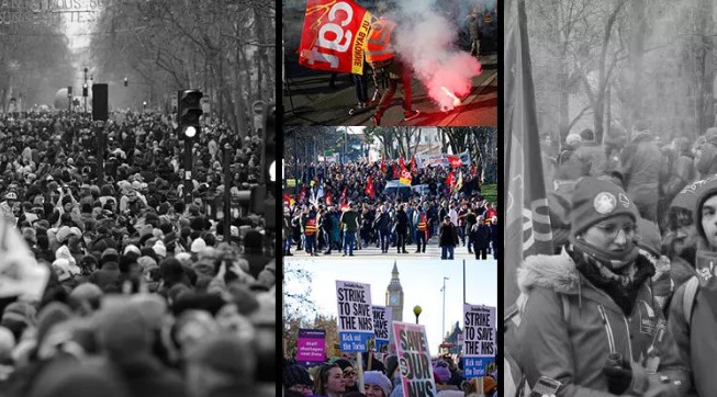 New wave in crisis: Thousands of people took to the streets in France and Belgium! Flash decision from England...