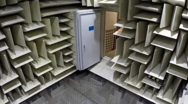 The quietest room in the world! No one stayed more than an hour