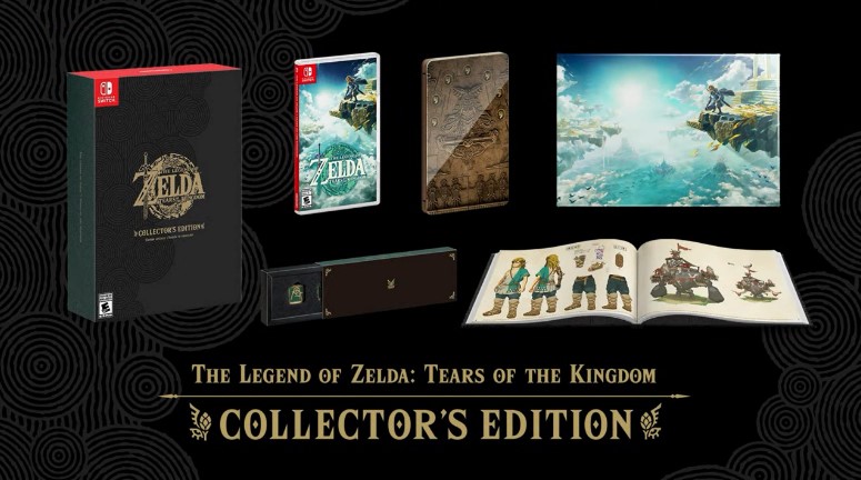 The Legend of Zelda: Tears of the Kingdom, unveiled the Collector's Edition of the game