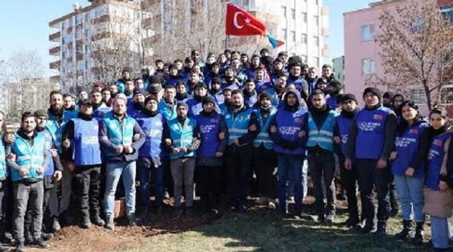 Volunteer youth of Azerbaijan work day and night in the earthquake zone