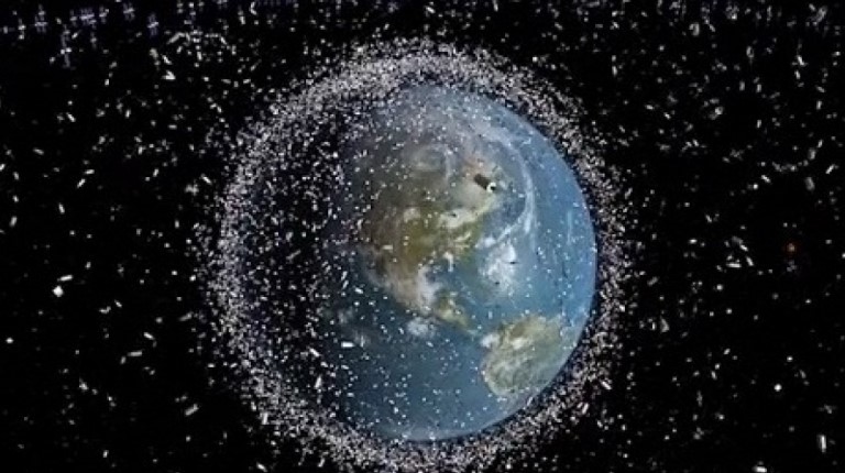 Space pollution - the impact of various substances