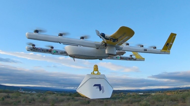 Drones: in Sweden they delivered food