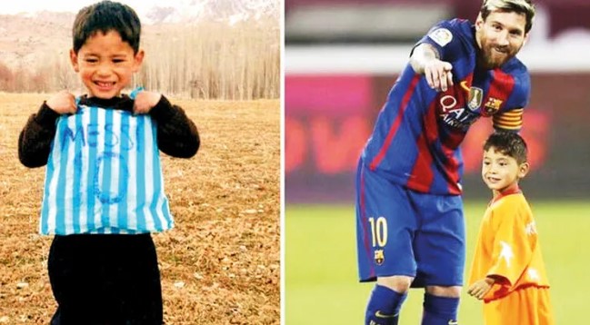 Afghan Little Messi fled to Italy