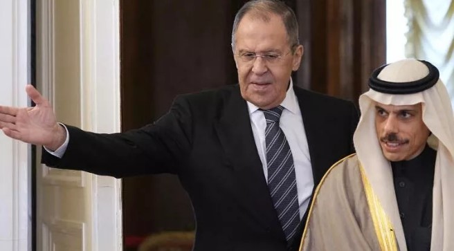 Lavrov met with his Saudi counterpart, Al Saud